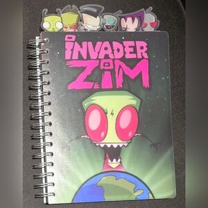 Invader Zim Spiral Notebook